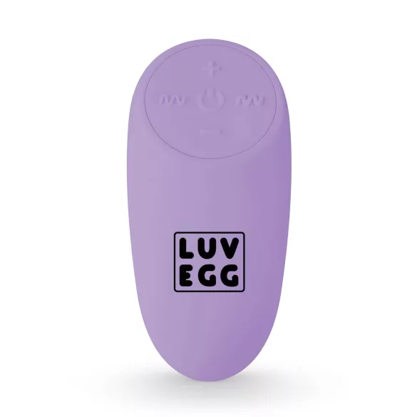LUV EGG XL - vibrador ovo com controle remoto recarregável - roxo