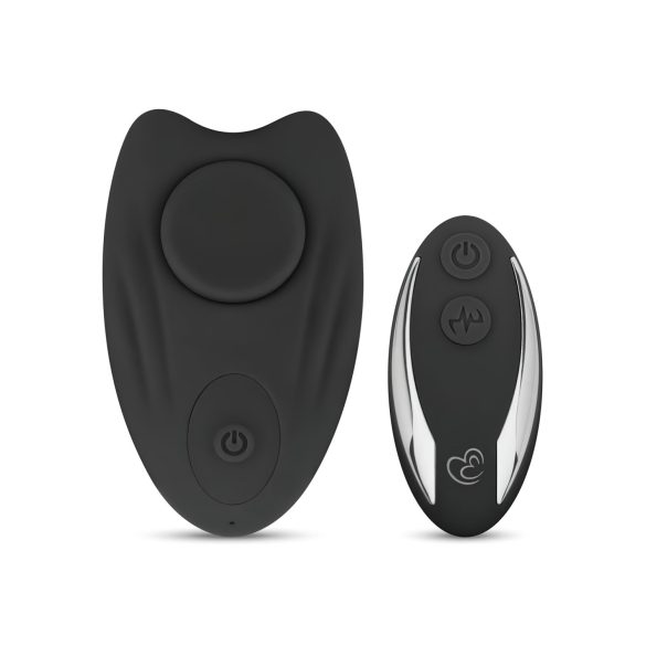 Buzzy Butterfly - vibrador carregável à prova d'água com rádio (preto)
