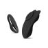 Buzzy Butterfly - vibrador carregável à prova d'água com rádio (preto)