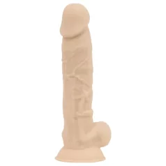   Real Fantasy Ashton - dildo realístico com testículos - 20,5cm cor pele