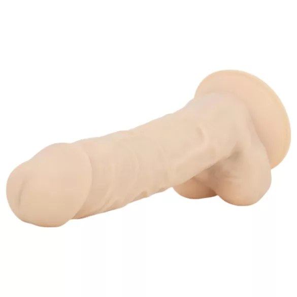 Real Fantasy Ashton - dildo realístico com testículos - 20,5cm cor pele
