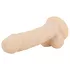 Real Fantasy Ashton - dildo realístico com testículos - 20,5cm cor pele