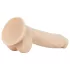 Real Fantasy Ashton - dildo realístico com testículos - 20,5cm cor pele