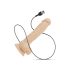 Real Fantasy Conrad - Vibrador com ventosa - 20cm (natural)