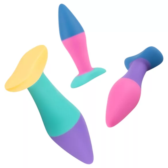 PMV20 Koda - plug anal dilatador - kit com vários tamanhos - colorido