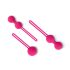 Easytoys LoveBalls - Conjunto de Bolas de Kegel - 3 peças (rosa)