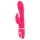 Easytoys - vibrador dupla estimulação clitóris e ponto G - silicone rosa