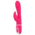 Easytoys - vibrador dupla estimulação clitóris e ponto G - silicone rosa