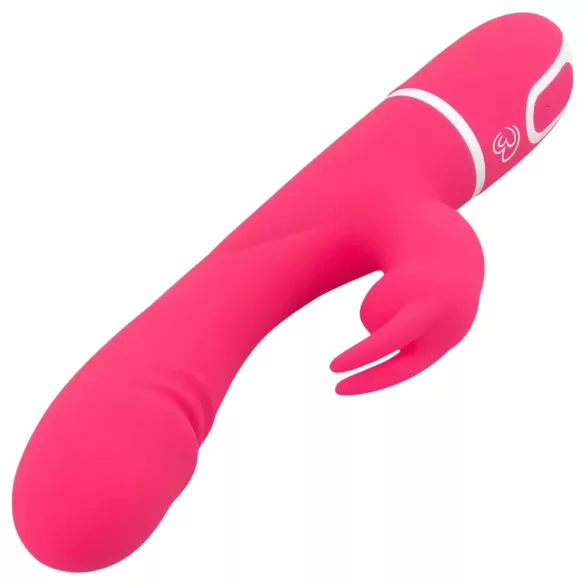 Easytoys - vibrador dupla estimulação clitóris e ponto G - silicone rosa