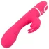 Easytoys - vibrador dupla estimulação clitóris e ponto G - silicone rosa