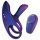 Hueman Infinity Ignite - anel vibratório para pênis e testículos (roxo)