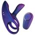 Hueman Infinity Ignite - anel vibratório para pênis e testículos (roxo)