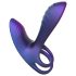 Hueman Infinity Ignite - anel vibratório para pênis e testículos (roxo)