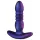 Hueman Supernova - vibrador anal com movimento - silicone roxo