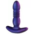 Hueman Supernova - vibrador anal com movimento - silicone roxo