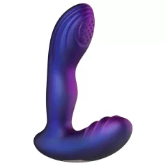 Hueman Galaxy - vibrador anal pulsante - silicone lilás