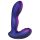 Hueman Galaxy - Vibrador Anal Pulsante (Roxo)
