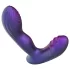 Hueman Galaxy - vibrador anal pulsante - silicone lilás
