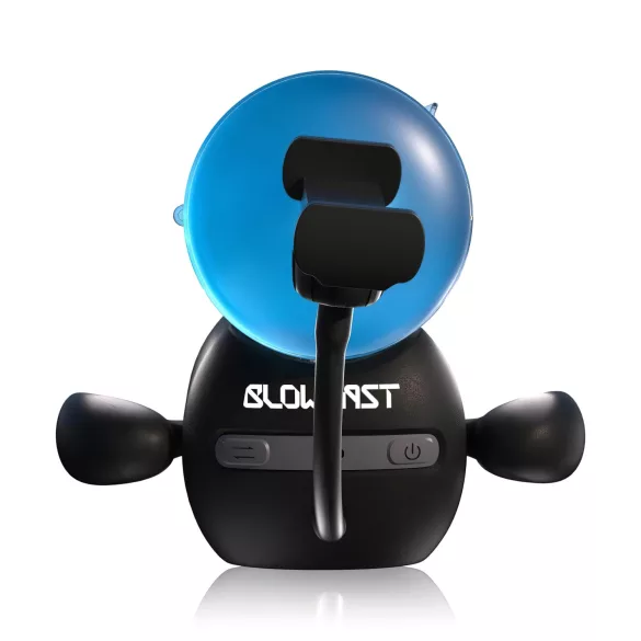 Blowcast Wingman Pro - masturbador automático masculino - azul e preto