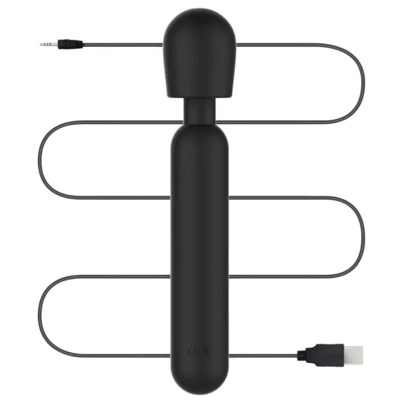 BLAQ - vibrador massageador digital - silicone preto