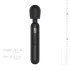 BLAQ - vibrador massageador digital - silicone preto