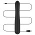 BLAQ - Vibrador coelho digital com braço clitoriano (preto)