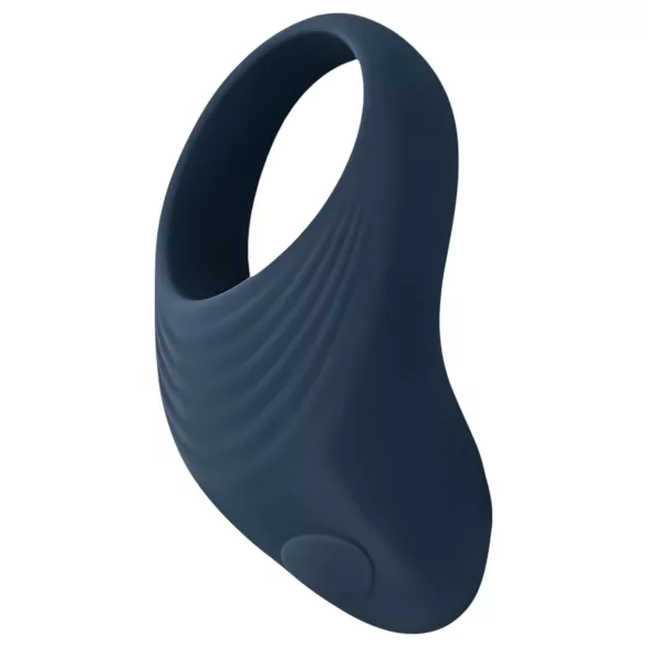 Boners - anel peniano vibratório recarregável - silicone cinza