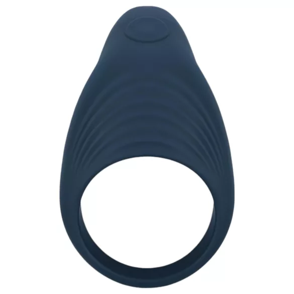 Boners - anel peniano vibratório recarregável - silicone cinza