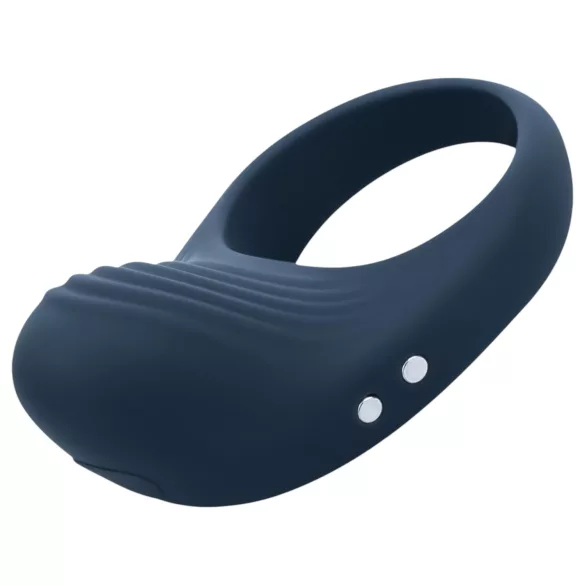 Boners - anel peniano vibratório recarregável - silicone cinza