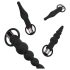 Easytoys - Conjunto de Vibradores Anais Recarregáveis - 4 Peças (Preto)