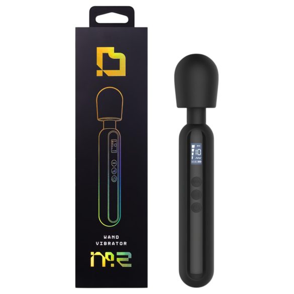 BLAQ - Vibrador massageador digital grande (preto)