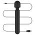 BLAQ - vibrador massageador digital grande - silicone preto