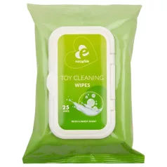   EasyGlide - lenço umedecido para brinquedo erótico - 25 unidades
