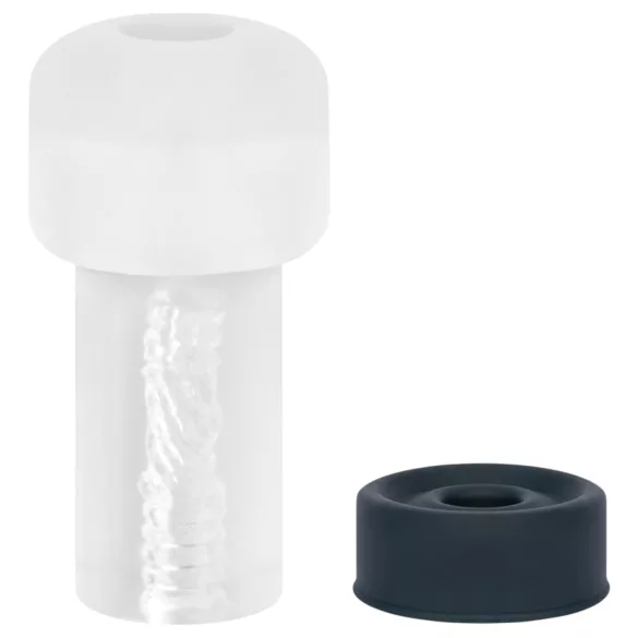 Boners - bomba peniana automática masturbador (transparente‑preto)