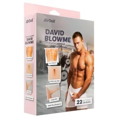   AirDoll David Blowme - boneco inflável masculino - pele clara