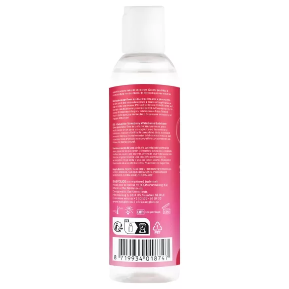 EasyGlide - lubrificante íntimo com sabor - morango à base de água 150ml