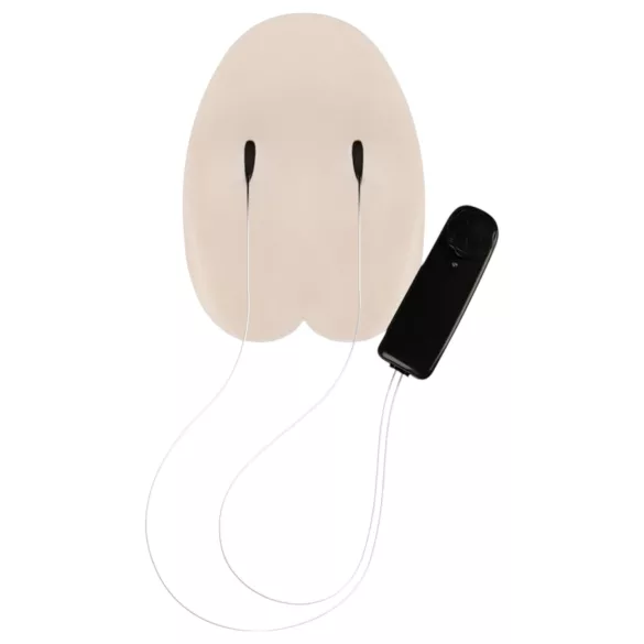 FWB - masturbador vagina e ânus com vibrador - cor natural