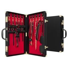   Bedroom Fantasies - Kit BDSM 13 peças - Acessórios Eróticos - Preto