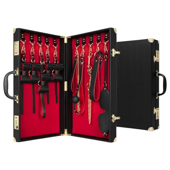 Fantasias de Quarto - Conjunto BDSM 13 Peças (preto)