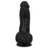 Easytoys - Dildo Realista com Testículos - 12 cm (Preto)