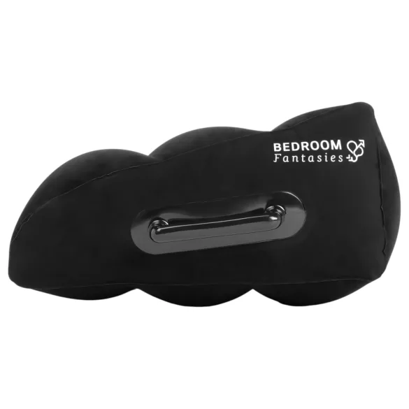 Bedroom Fantasies - almofada inflável erótica com alças - preta