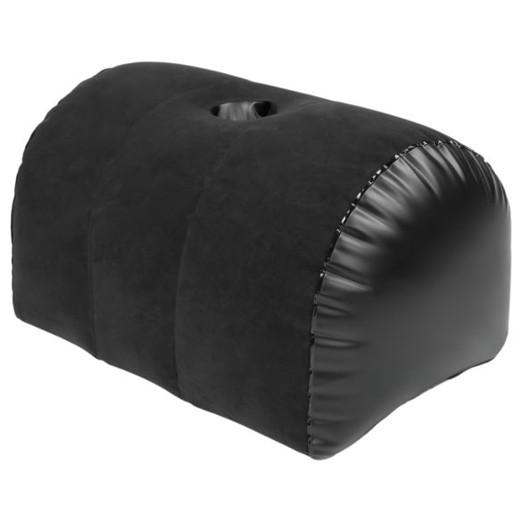 Fantasias de Quarto - Almofada Inflável com Suporte para Vibrador (Preta)