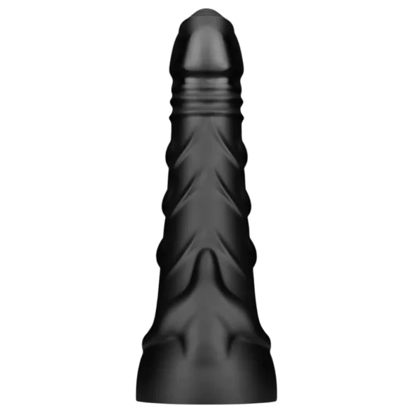 BUTTR Black Hawk - dildo anal realista - silicone preto