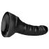 BUTTR Black Hawk - dildo anal realista - silicone preto