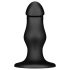 BUTTR FIM-92 - Dildo Anal com Ventosa (Preto)