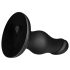 BUTTR FIM-92 - Dildo Anal com Ventosa (Preto)