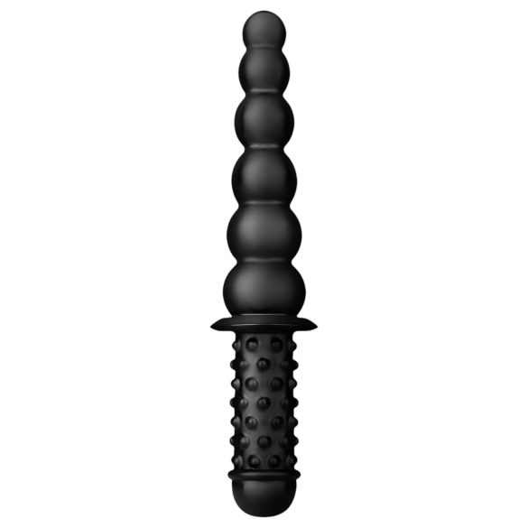 BUTTR Akimbo - dildo anal duplo (preto)