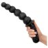 BUTTR Akimbo - dildo anal duplo (preto)