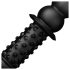 BUTTR Akimbo - dildo anal duplo (preto)