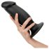 BUTTR AH-1 - Dildo Anal com Ventosa (Preto)
